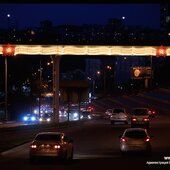 Во Владивостоке в преддверии юбилея Победы зажглась праздничная иллюминация