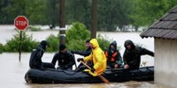 Пик наводнения в Сербии ожидают 23 мая