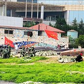 Китайский город Циндао атаковали водоросли