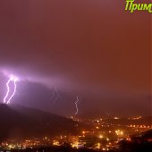 Летняя гроза во Владивостоке