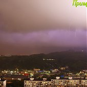 Летняя гроза во Владивостоке