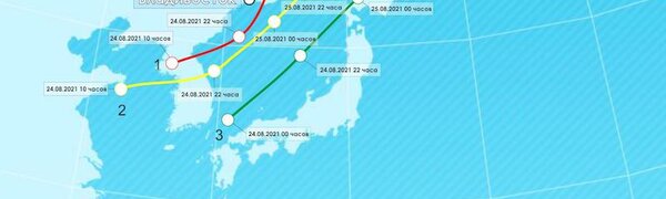 Погода в Приморье ухудшится 25 августа: синоптики озвучили 3 версии развития событий