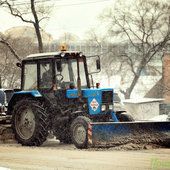Вчера во Владивостоке прошел снег