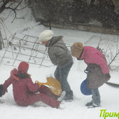 Первая метель этой зимы