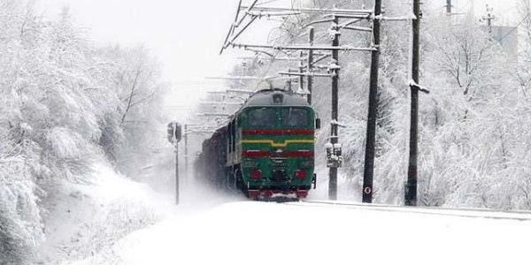 Циклон остановил поезда на Дальнем Востоке