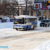 Морозный снежный воскресный день 
