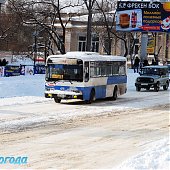 Морозный снежный воскресный день 