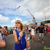 Владивосток погулял по долгожданному мосту