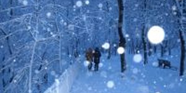 В Приморье прошел небольшой снег