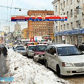 Дорожные «прелести» заснеженного Владивостока (ФОТО)