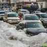 Очередной снегопад блокировал дороги Владивостока