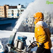 Снежная стихия устроила разгул в Приморье