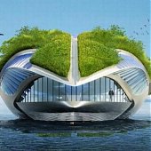 Фантастический экопроект плавающего сада-кита (ФОТО)