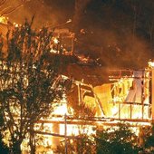 В Чили горит около 2 тысяч гектаров леса (ФОТО)