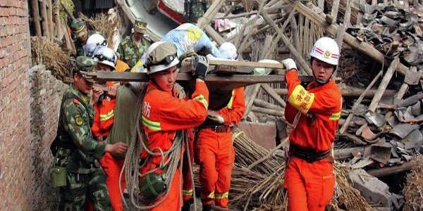 В Китае растет число пострадавших от землетрясения