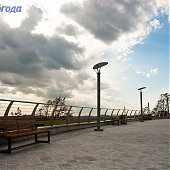 Набережная в новом жилом районе «Патрокл»!