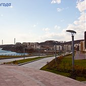 Набережная в новом жилом районе «Патрокл»!