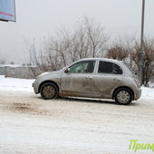 Снежный циклон накрыл Приморье