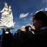 На горе Санта-Барбара открыли гигантскую статую Марии Шахтерской