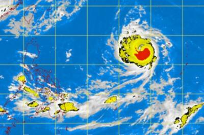 Тайфун «Гони» достиг территории Филиппин