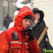 Снежный конец недели во Владивостоке(ФОТО)