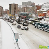 Снежный конец недели во Владивостоке(ФОТО)