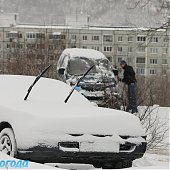 Снежный конец недели во Владивостоке(ФОТО)