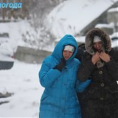 Снежный конец недели во Владивостоке(ФОТО)