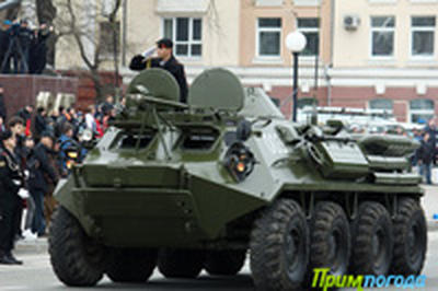 Завтра вечером во Владивостоке состоится генеральная репетиция парада Победы