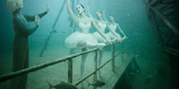 Подводная выставка фотографий