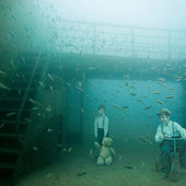 Подводная выставка фотографий