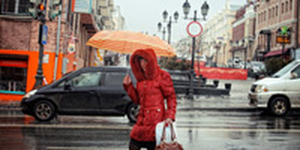 В Приморье идут дожди