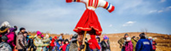 Как в «Изумрудной долине» масленичными гуляниями весну встречали