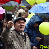 1 мая — шествие по лужам 