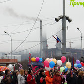 1 мая — шествие по лужам 
