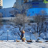 Начало следующей недели в Приморье обещает быть тёплым и снежным