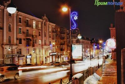 Во Владивостоке 1 декабря зажглась новогодняя иллюминация