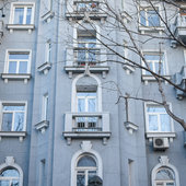 Первый день зимы в морском городе