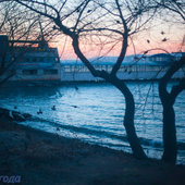 Первый день зимы в морском городе