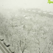 Снег в середине весны (ФОТО)