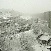 Снег в середине весны (ФОТО)