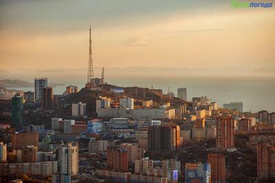 До +12 °С прогреется воздух во Владивостоке во вторник