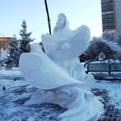 Фестиваль снежных скульптур