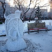 Фестиваль снежных скульптур