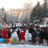 Фестиваль снежных скульптур
