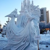 Фестиваль снежных скульптур