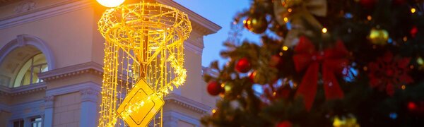 Люстры и снеговики: 270 световых конструкций украсят Владивосток в преддверии Нового года