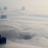 Необычный туман в мире