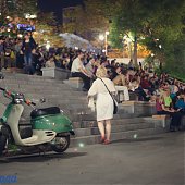 Открытый кинотеатр во Владивостоке