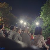 Открытый кинотеатр во Владивостоке